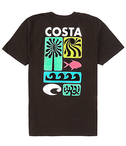 Costa Ocean Cuts Short Sleeve Graphic T-Shirt