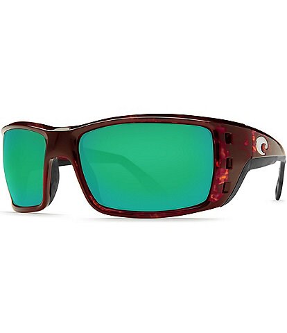 Costa Men's Permit Polarized Rectangle Sunglasses