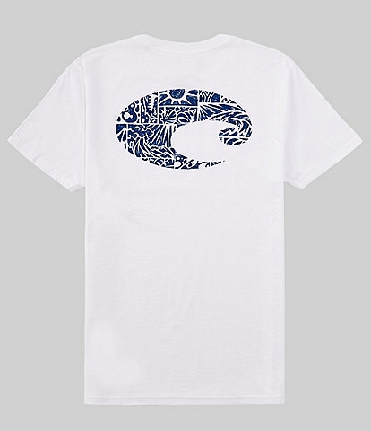 Costa Short Sleeve Tiki "C" Graphic T-Shirt
