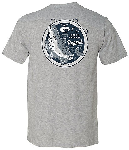 Costa Short Sleeve Trout Graphic T-Shirt