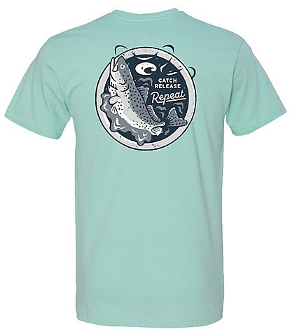 Costa Short Sleeve Trout Graphic T-Shirt
