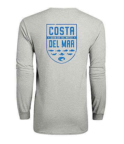 Costa Species Shield Long-Sleeve Graphic T-Shirt