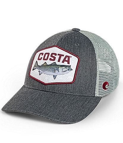 Costa Striped Bass Topo Trucker Hat