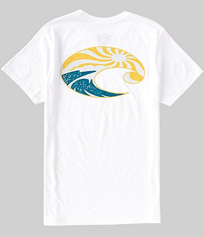 Costa Sun Waves Logo Short-Sleeve T-Shirt
