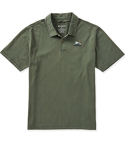 Costa Sundown Short Sleeve Polo