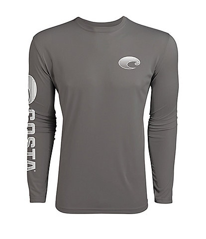 Costa Tech Core Long-Sleeve Performance Rashguard Crew Shirt
