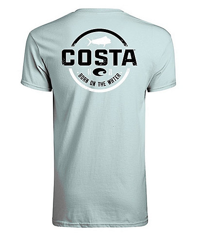 Costa Tech Insignia Short Sleeve Dorado Rashguard UPF T-Shirt