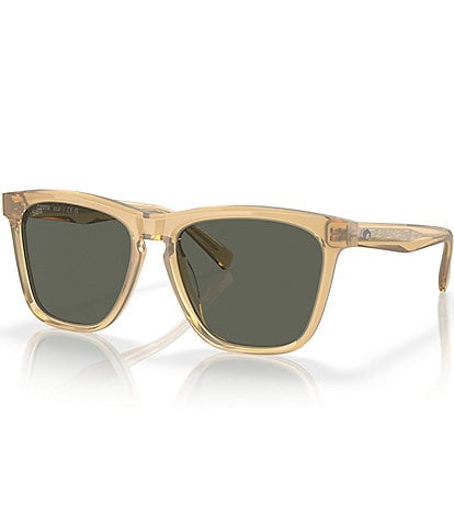 Costa Women's 6S2014 Keramas Tortoise 56mm Square Polarized Sunglasses