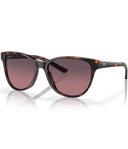 Costa Women's Catherine 57mm Polarized Round Sunglasses