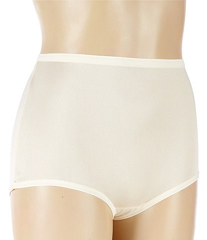 Cotillion Nylon High Waist Tailored Knit Brief Panty