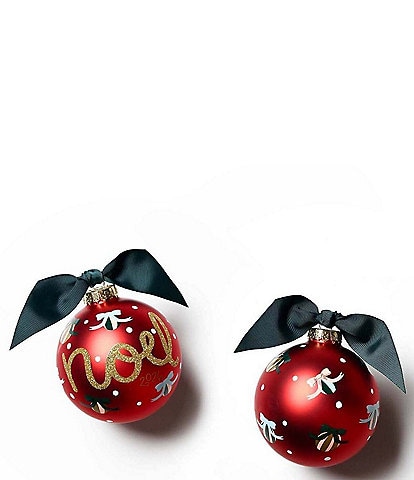 Coton Colors 2026 Noel Glass Ornament