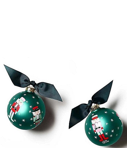 Coton Colors 2026 Nutcracker Glass Ornament