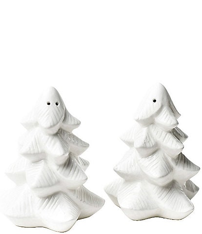 Coton Colors Christmas Tree Salt and Pepper Shaker Set