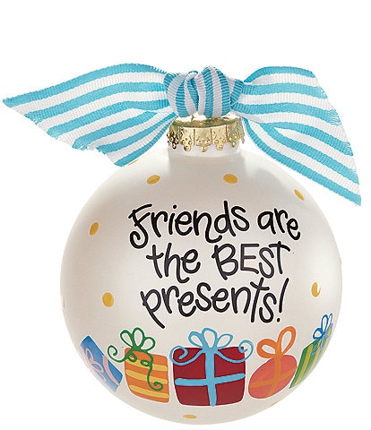 Coton Colors Friends are the Best Presents Ornament