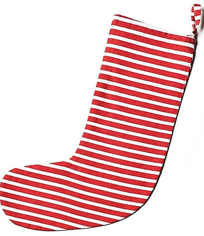Coton Colors Red Stripe Stocking