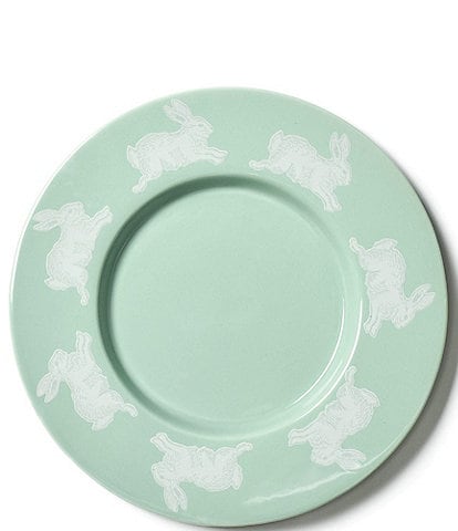 Coton Colors Speckled Rabbit Rimmed 8#double; Salad Plate