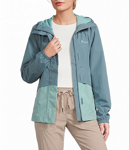 Cotopaxi Rayu Hooded Zip Front Rain Jacket