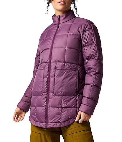 Cotopaxi Repleto Down Quilted Stand Collar Zip Front Jacket