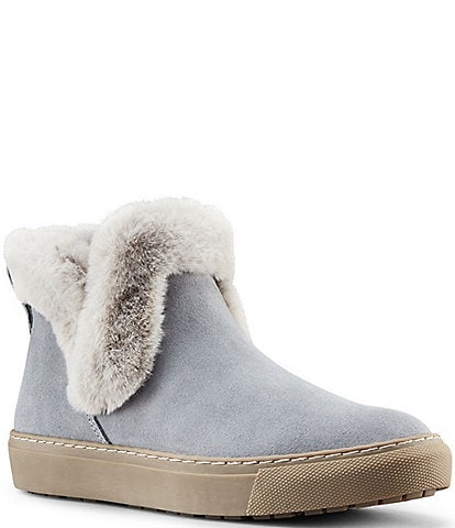 Cougar Duffy Suede Faux Fur Cold Weather Booties
