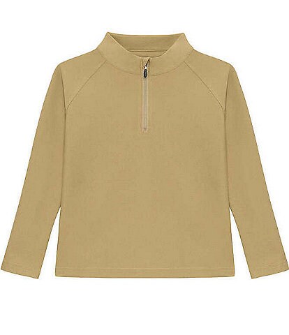 Courtside Kids Boys Long Sleeve Half Zip Pullover