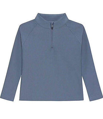 Courtside Kids Boys Retro Quarter Zip Pullover
