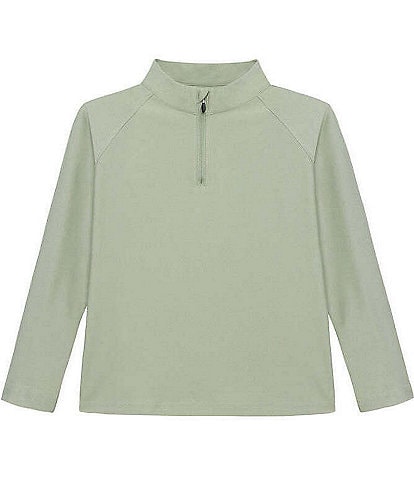  Boys Retro Quarter Zip Pullover