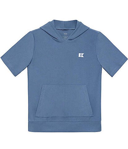 Courtside Kids Boys Short Sleeve Pullover Hoodie