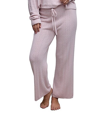 CozyChic Ultra Lite® Pointelle Coordinating Crop Pants