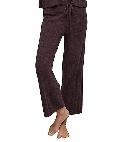 CozyChic Ultra Lite® Pointelle Coordinating Crop Pants
