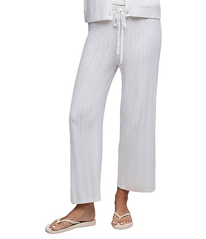 CozyChic Ultra Lite® Pointelle Coordinating Crop Pants
