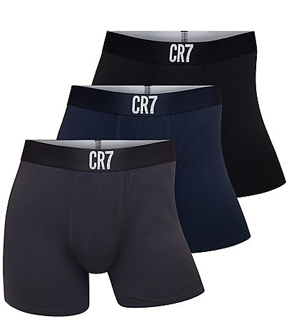 CR7 Air Mesh Boxer Briefs 3-Pack