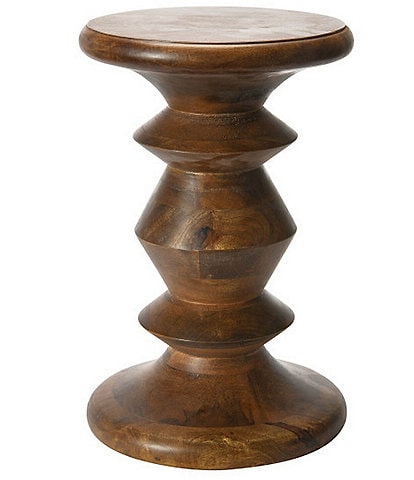 Creative Co Op Berns Mid Century Modern Solid Wood End Accent Table or Stool