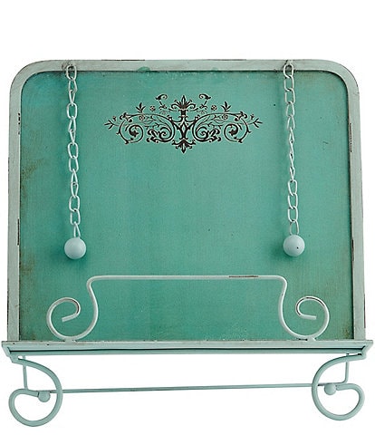 Creative Co-Op Farmhouse Distressed Metal Cookbook Holder