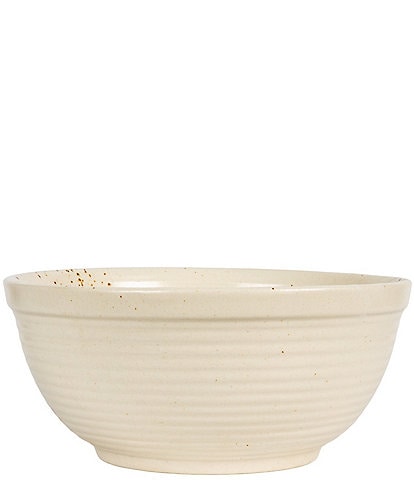 Creative Co Op Farmhouse Stoneware Bowl, Speckled Glaze