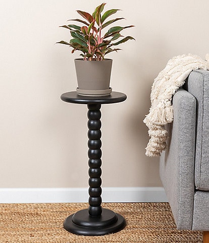 Creative Co Op Stacked Pedestal Cocktail Side Accent Table