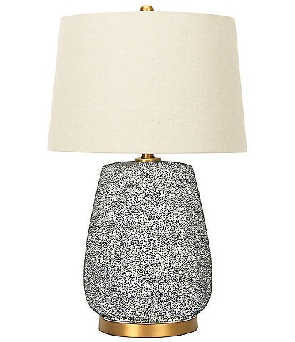 Creative Co Op Textured Stoneware Table Lamp