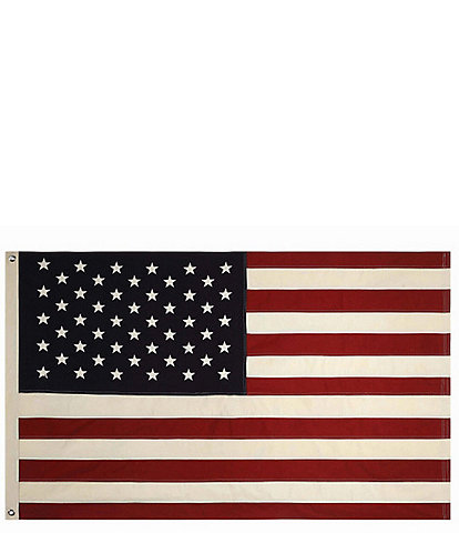 Creative Co Op USA Fabric Flag with Grommets