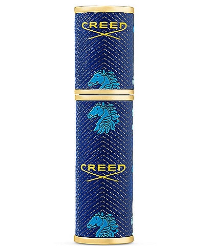 CREED Blue Leather Refillable Travel Fragrance Atomizer