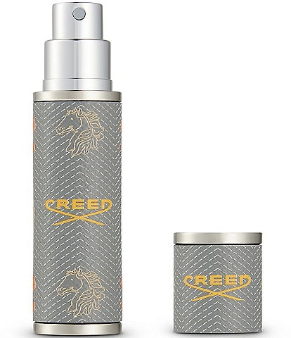 CREED Grey Leather Refillable Travel Fragrance Atomizer