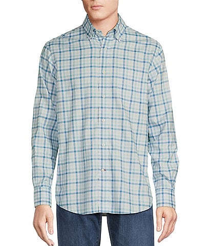 Cremieux Blue Label Long Sleeve Classic Gingham Oxford Woven Shirt