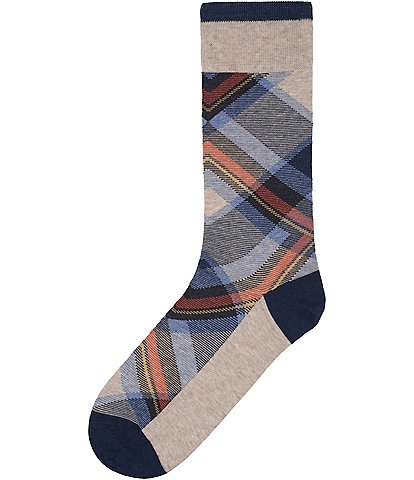 Cremieux Brenton Plaid Socks