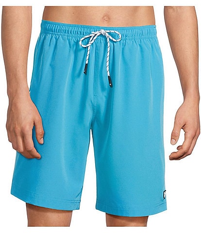 Cremieux 9" Classic Solid Swim Trunks