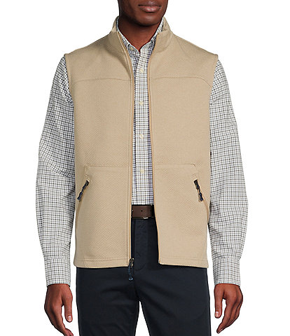 Cremieux Blue Label Big & Tall Textured Knit Vest