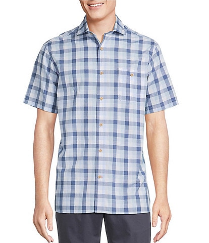 Cremieux Blue Label Check Short Sleeve Woven Shirt