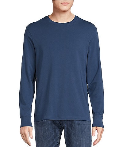 George Men's Long Sleeve Crewneck Raglan T-Shirt 