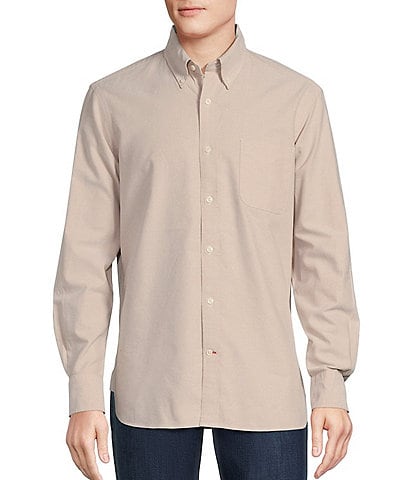 Cremieux Blue Label Classic Fit Oxford Long Sleeve Woven Shirt