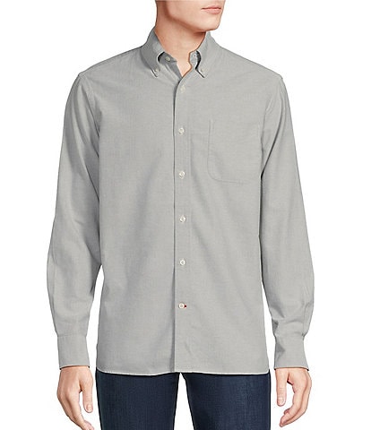 Cremieux Blue Label Classic Fit Oxford Long Sleeve Woven Shirt