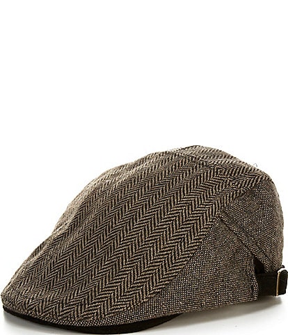 Cremieux Blue Label Classic Herringbone Driver Hat