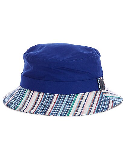Cremieux Blue Label Color Block Stripe Bucket Hat