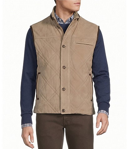 Cremieux Blue Label Diamond Quilted Vest